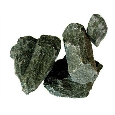Камни 10кг (ведро) Серпентинит пиленый фр. 40-80мм
