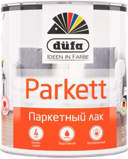 Лак паркетный алкидно-уретановый Dufa Retail Paarkett мат. 750мл//2512