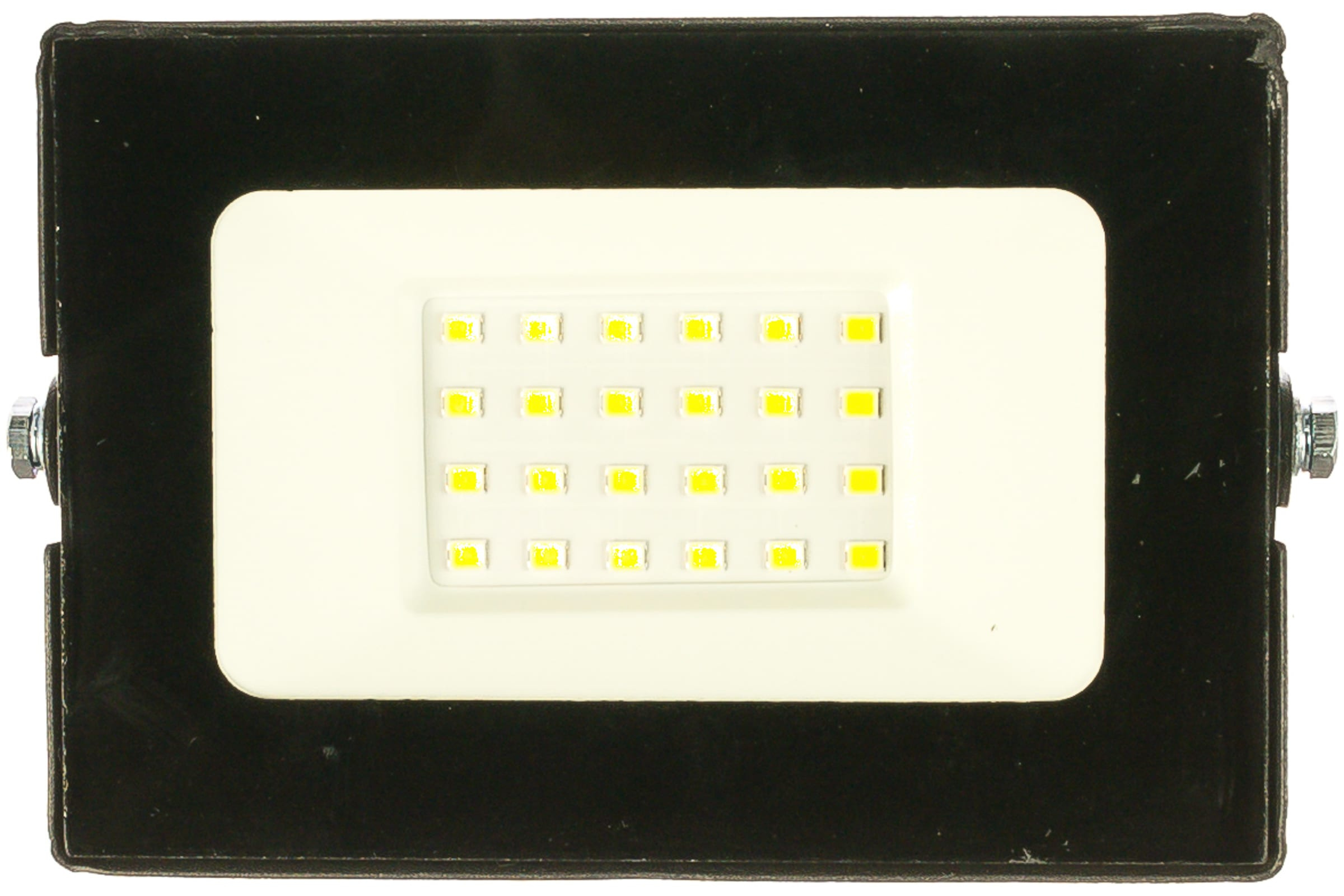 Прожектор, 20 Вт, 230В, 6500К//Ultraflash LFL-2001  C02 черный (LED SMD) 12315