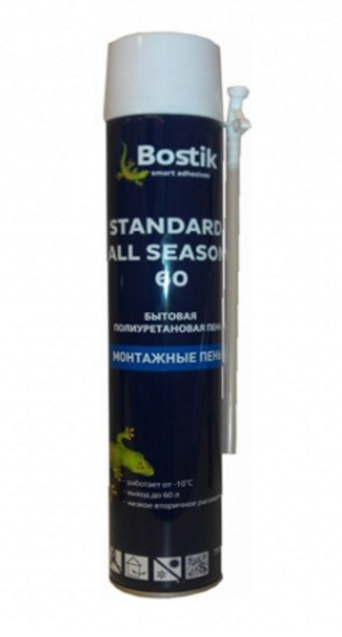 Пена 750мл. Bostik Standart All Seasons 60 /10205